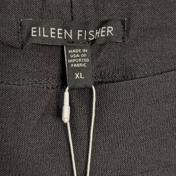 Eileen Fisher Women XL Washable Stretch Crepe Slim Ankle Pants Graphite grey - Picture 3 of 14